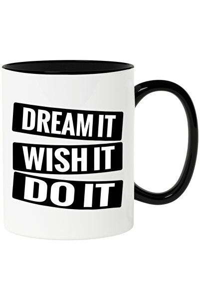 StoryGift Romania Cana cu textul "Dream it, wish it, do it" - lucreaza la vis...