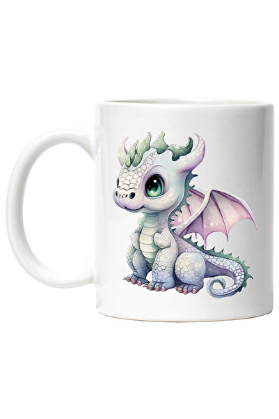 StoryGift Romania Cana cu un pui de dragon | vesel | ilustratie | ochi sclipi...