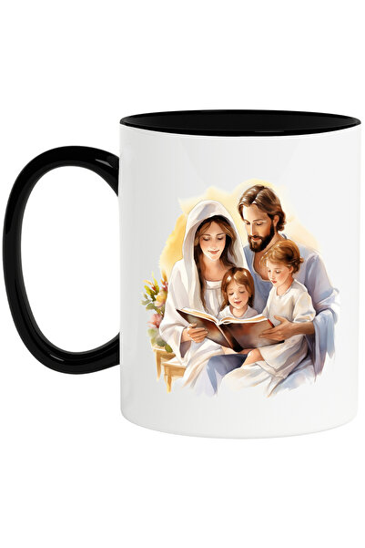 StoryGift Romania Cana cu Iisus Hristos si Maica Domnului | ilustratie | ocro...