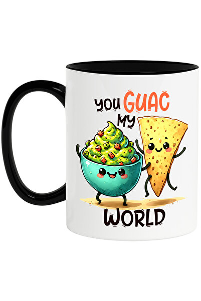 StoryGift Romania Cana cu doritos cu mesajul "You guac my world", lumea, manc...