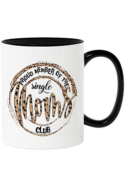 StoryGift Romania Cana cu mesajul "Proud member of the single moms club", man...
