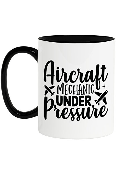 StoryGift Romania Cana cu mesajul in engleza "Aircraft mechanic under pressur...