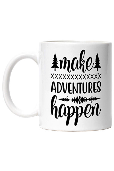 StoryGift Romania Cana cu brazi si mesajul "Make adventures happen" - fa aven...