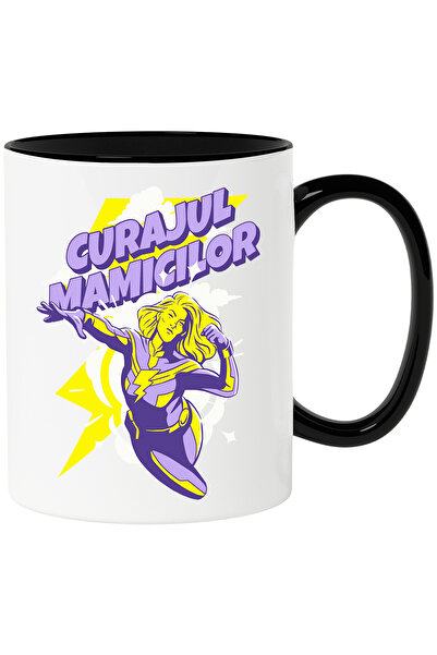 StoryGift Romania Cana Curajul mamicilor cea mai buna mama familie, 330ml, Ce...