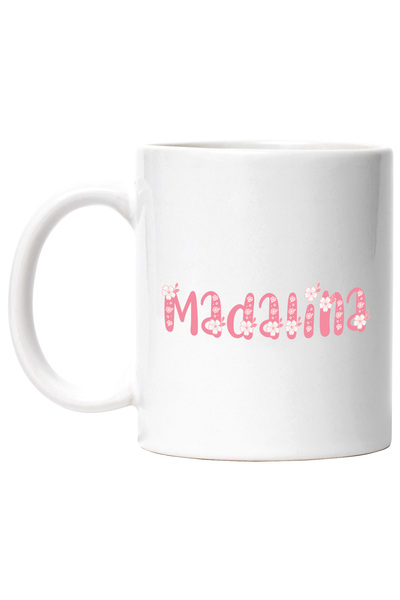 StoryGift Romania Cana Cu Numele Madalina, Flori, Colorat, Roz, Dragut, 330ml...