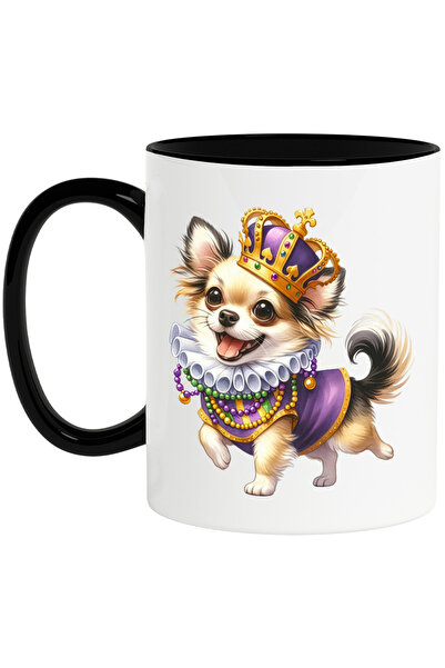 StoryGift Romania Cana cu un catel bucuros, ilustratie, coroana, jucaus, pent...
