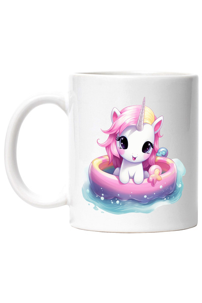 StoryGift Romania Cana cu un unicorn care sta intr-o barcuta | ilustratie | p...