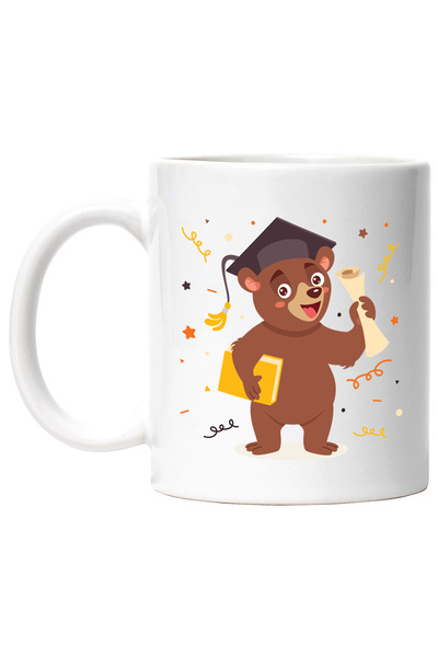 StoryGift Romania Cana Cu Urs, Carte, Diploma, Confeti, Palarie, Absolvire, C...