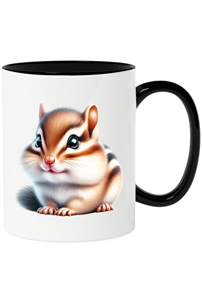 StoryGift Romania Cana cu un pui de veverita jucaus | ilustratie | curios | s...