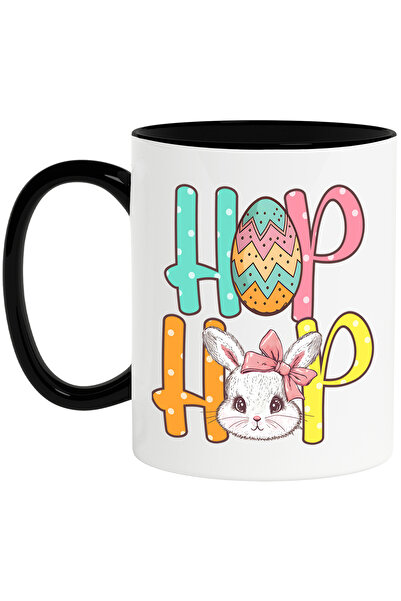 StoryGift Romania Cana cu iepurasul de Paste cu mesajul "Hop hop", Paste feri...