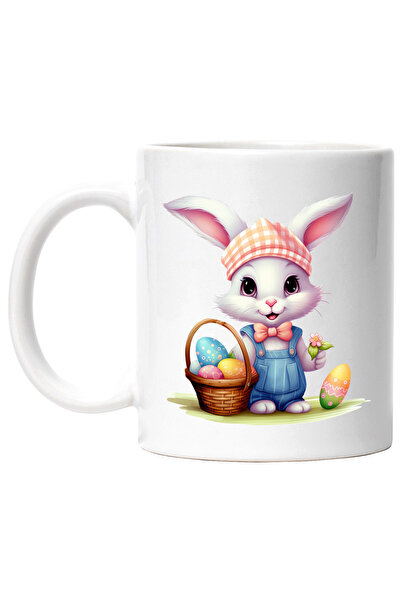 StoryGift Romania Cana cu un iepuras harnic | ilustratie | cosulet cu oua vop...