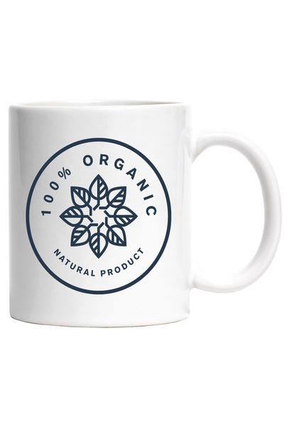 StoryGift Romania Cana Cu Mesaj In Engleza 100% Organic Natural Product, Cerc...