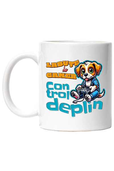 StoryGift Romania Cana Labute de Gamer. control deplin caine , 330ml, Ceramic...