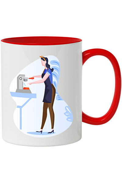 StoryGift Romania Cana Cu Espressor, Cafea, Ceasca, Multicolor 330 ml, Cerami...