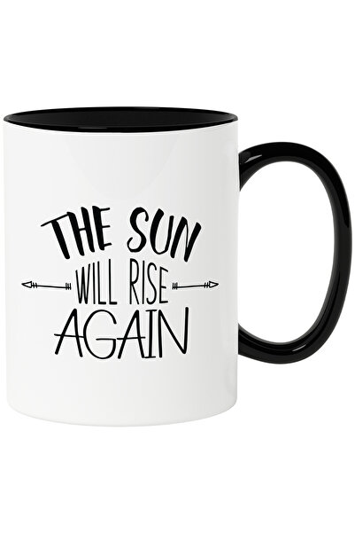 StoryGift Romania Cana cu textul "The sun will rise again" - soarele va rasar...