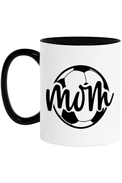 StoryGift Romania Cana cu o minge de fotbal si cuvantul in engleza "Mom" - ma...