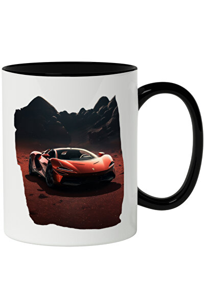 StoryGift Romania Cana Cu Masina Sport, Desert, Fum, Cenusa, Apus, Lux, Multi...