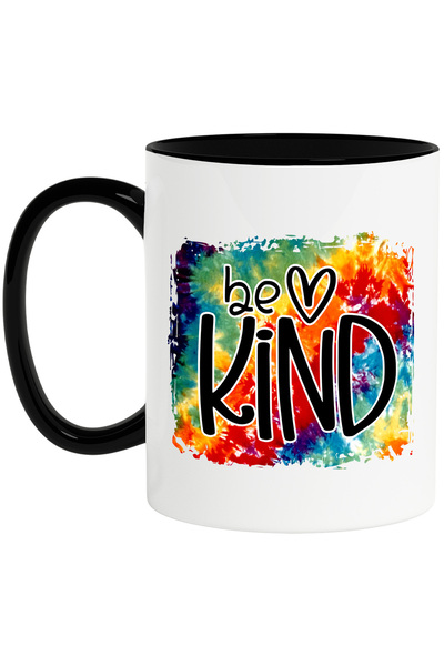 StoryGift Romania Cana cu mesajul "Be kind", ilustratie, motivational, fii bu...
