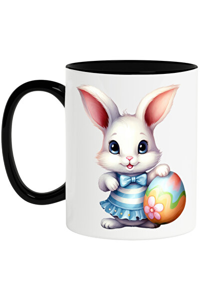 StoryGift Romania Cana cu o iepuroaica vesela | ilustratie | tine un ou vopsi...