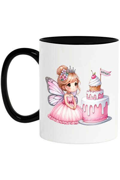 StoryGift Romania Cana cu o fetita cu aripi de fluture | ilustratie | ca o za...