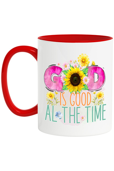 StoryGift Romania Cana cu mesajul "God is good all the time", religie, ilustr...