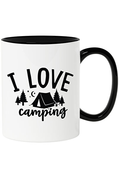 StoryGift Romania Cana pentru cei care iubesc sa se duca la campat - cu cortul cu Maner Negru, Cu Maner Negru