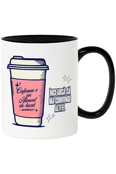 StoryGift Romania Cana Cafeaua, un aliment de baza iubitorii de cafea, 330ml,...