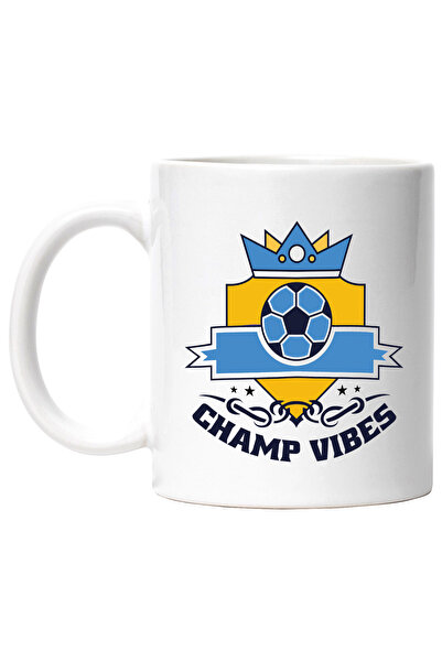StoryGift Romania Cana Cu Mesaj In Engleza Champ Vibes, Football, Emblema, Co...