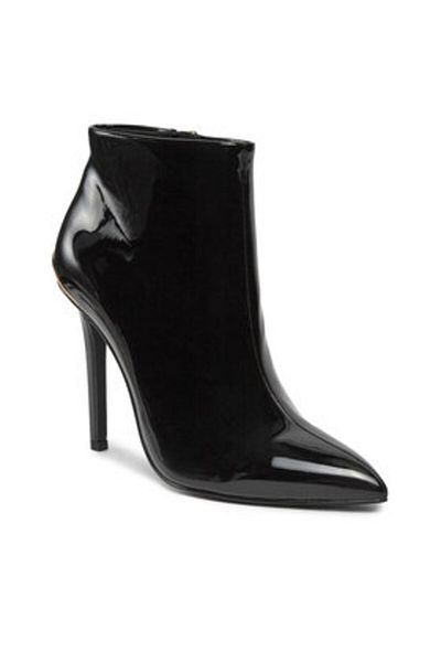 Just Cavalli ghete de damă până la gleznă 75RA3S05 negre