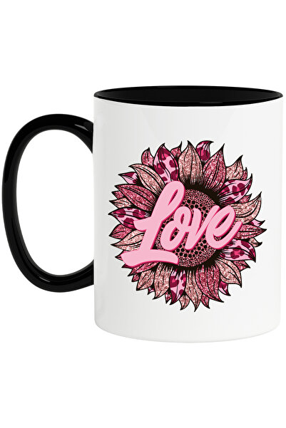 StoryGift Romania Cana cu mesajul "Love", ilustratie, motivational, iubire, f...