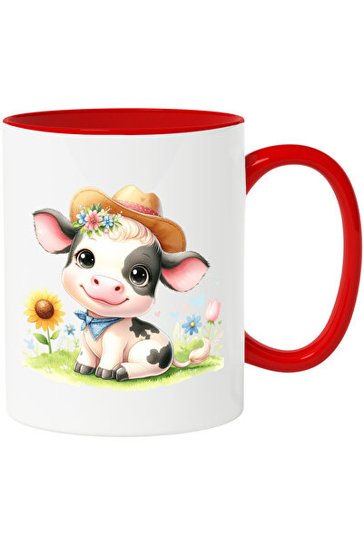 StoryGift Romania Cana cu o vacuta vesela | ilustratie | copilarie | palarie ...
