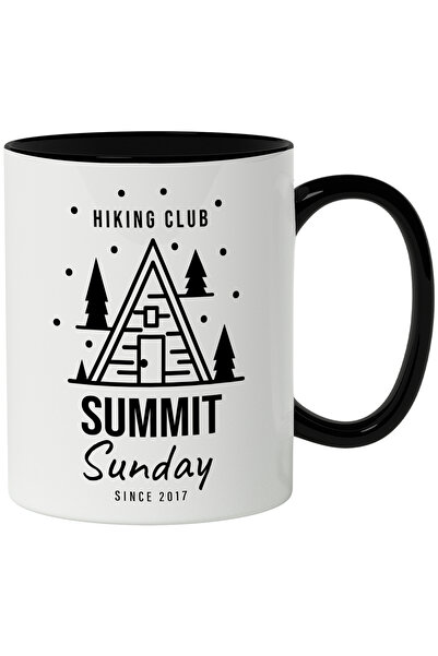 StoryGift Romania Cana Cu Mesaj In Engleza Hiking Club Summit Sunday, Cabanda...