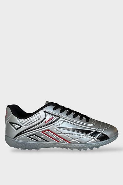 Liger Ανδρικά παπούτσια ποδοσφαίρου Astroturf SILVER