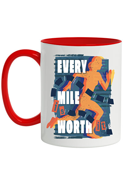 StoryGift Romania Cana Cu Mesaj In Engleza Every Mile is Worth It, Traseu, Al...