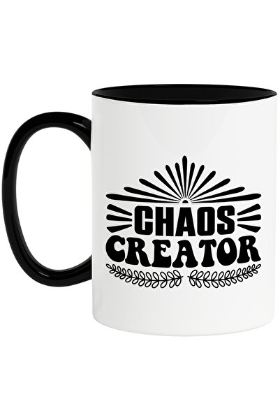 StoryGift Romania Cana cu raze de soare cu textul in engleza "Chaos Creator" ...