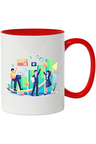 StoryGift Romania Cana Cu Finante, Performanta, Bani, Multicolor 330 ml, Cera...