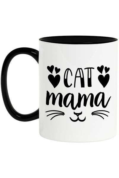 StoryGift Romania Κούπα για μαμάδες που αγαπούν τις γάτες με το κείμενο "Cat ...