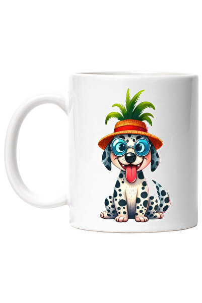 StoryGift Romania Cana cu un catel nebunatic, ochelari de tocilar, ilustratie...