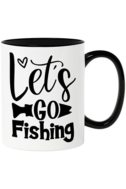 StoryGift Romania Cana cu textul in limba engleza "Let's go fishing" - hai sa...