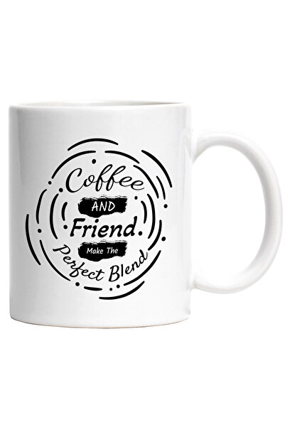 StoryGift Romania Cana Cu Mesaj In Engleza Coffee And Friend Make The Perfect...