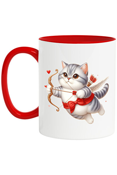 StoryGift Romania Cana cu o pisica grasuta | ilustratie | trage cu arcul | Cu...