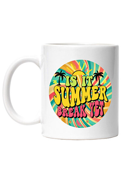 StoryGift Romania Cana cu mesajul "Is it summer break yet?", vara, vacanta, r...