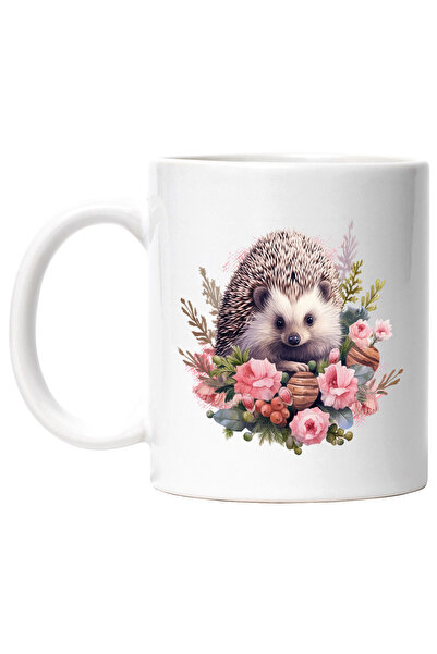 StoryGift Romania Cana cu un arici in natura | ilustratie | curios | floricel...