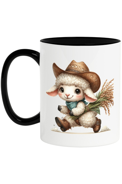 StoryGift Romania Cana cu o oita care cara un snop cu grau | ilustratie | har...