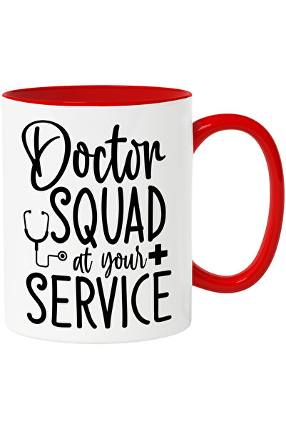 StoryGift Romania Cana cu textul "Doctor squad at your service" - echipa de m...