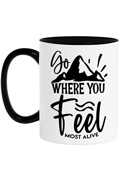 StoryGift Romania Cana cu munti si mesaj care te indeamna sa te duci acolo un...