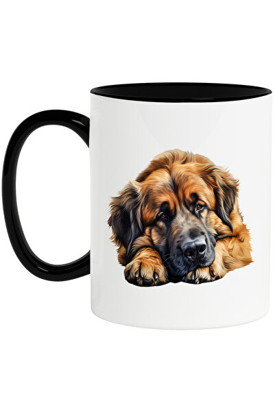 StoryGift Romania Cana cu un caine maro care pare obosit si trist | ilustrati...