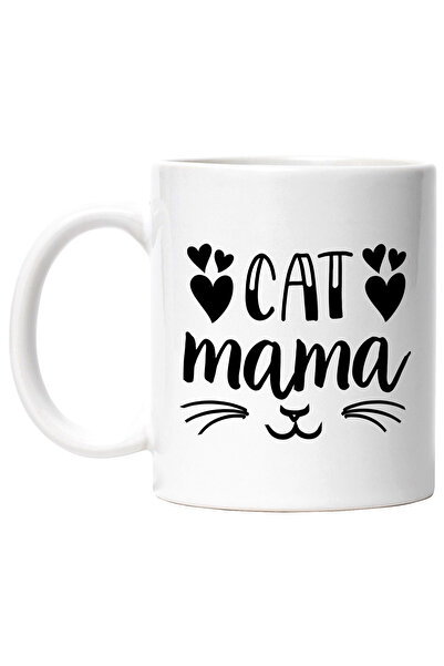 StoryGift Romania Cana pentru mamicile iubitoare de pisici cu textul in engle...