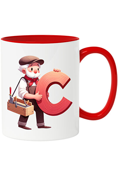 StoryGift Romania Cana cu un mester care tine litera "C' | ilustratie | trusa...