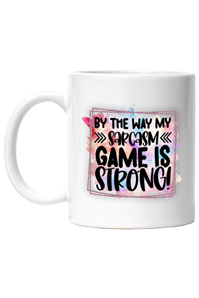 StoryGift Romania Cana cu mesajul "By the way, my sarcasm game is strong", ap...